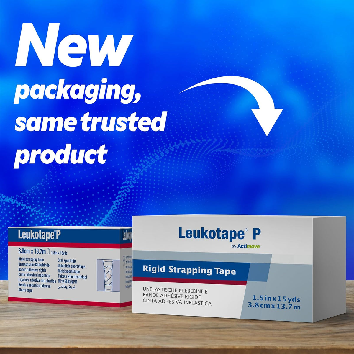 BSN Medical bei076168 Leukotape P cinta deportiva, 1 1/5.1 cm X 13.7 m
