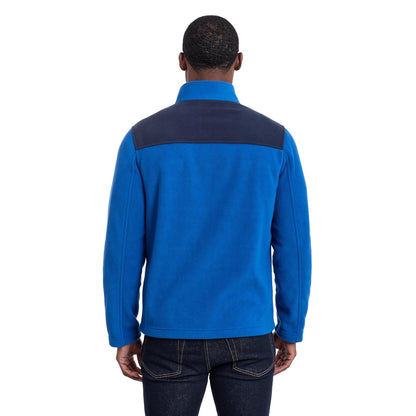 Tommy Hilfiger - chamarra clásica de forro polar con cierre frontal para hombre (talla regular y grande y alta)