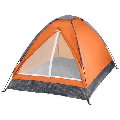 2-Person Camping Tent – Includes Rain Fly and Carrying Bag – Lightweight Outdoor Tent for Backpacking, Hiking, or Beach by Wakeman Outdoors