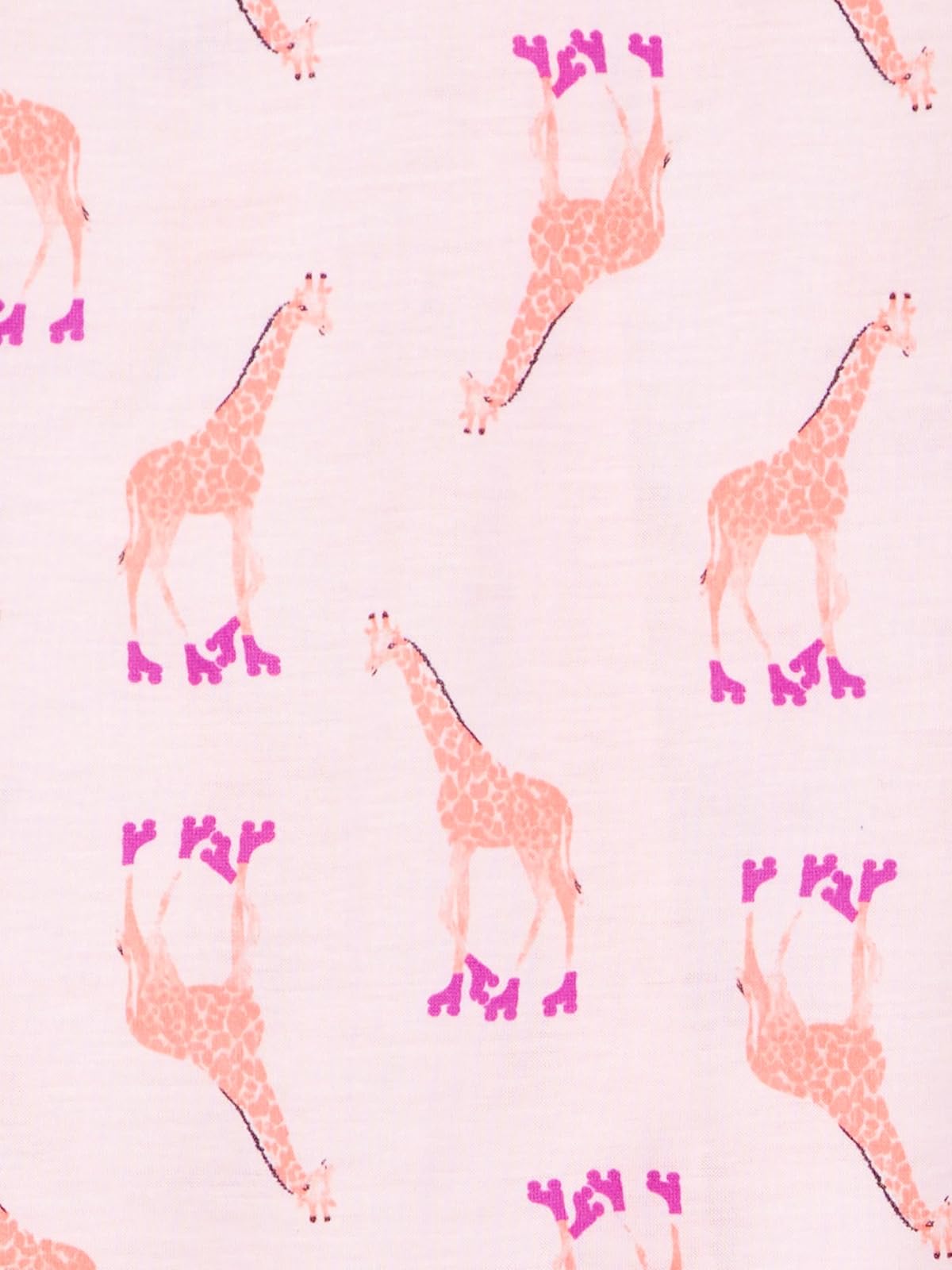 Simple Joys by Carter's - Paquete de 3 pijamas de poliéster resistentes al fuego para niñas