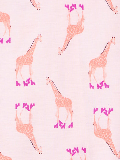 Simple Joys by Carter's - Paquete de 3 pijamas de poliéster resistentes al fuego para niñas