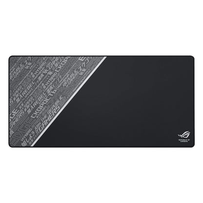 ASUS ROG Sheath BLK LTD Mousepad Grande Antiderrapante Negro para PC Gamer | Edición Limitada blackout, superficie de tela, base de goma antideslizante, bordes cosidos anti-desgaste, 900x440x3mm, ROG