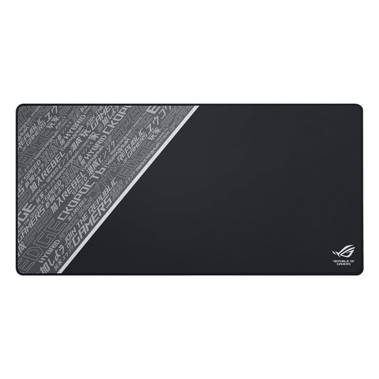 ASUS ROG Sheath BLK LTD Mousepad Grande Antiderrapante Negro para PC Gamer | Edición Limitada blackout, superficie de tela, base de goma antideslizante, bordes cosidos anti-desgaste, 900x440x3mm, ROG
