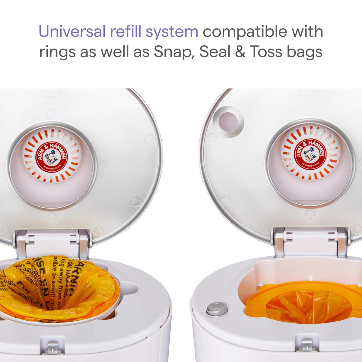 Munchkin Step Diaper Pail Powered by Arm & Hammer