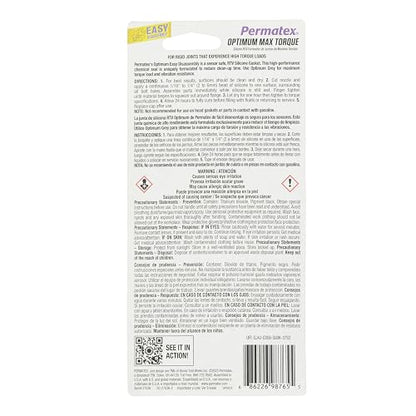 Permatex Fabricante de Juntas Optimum Gris, 3.35 oz, 27036