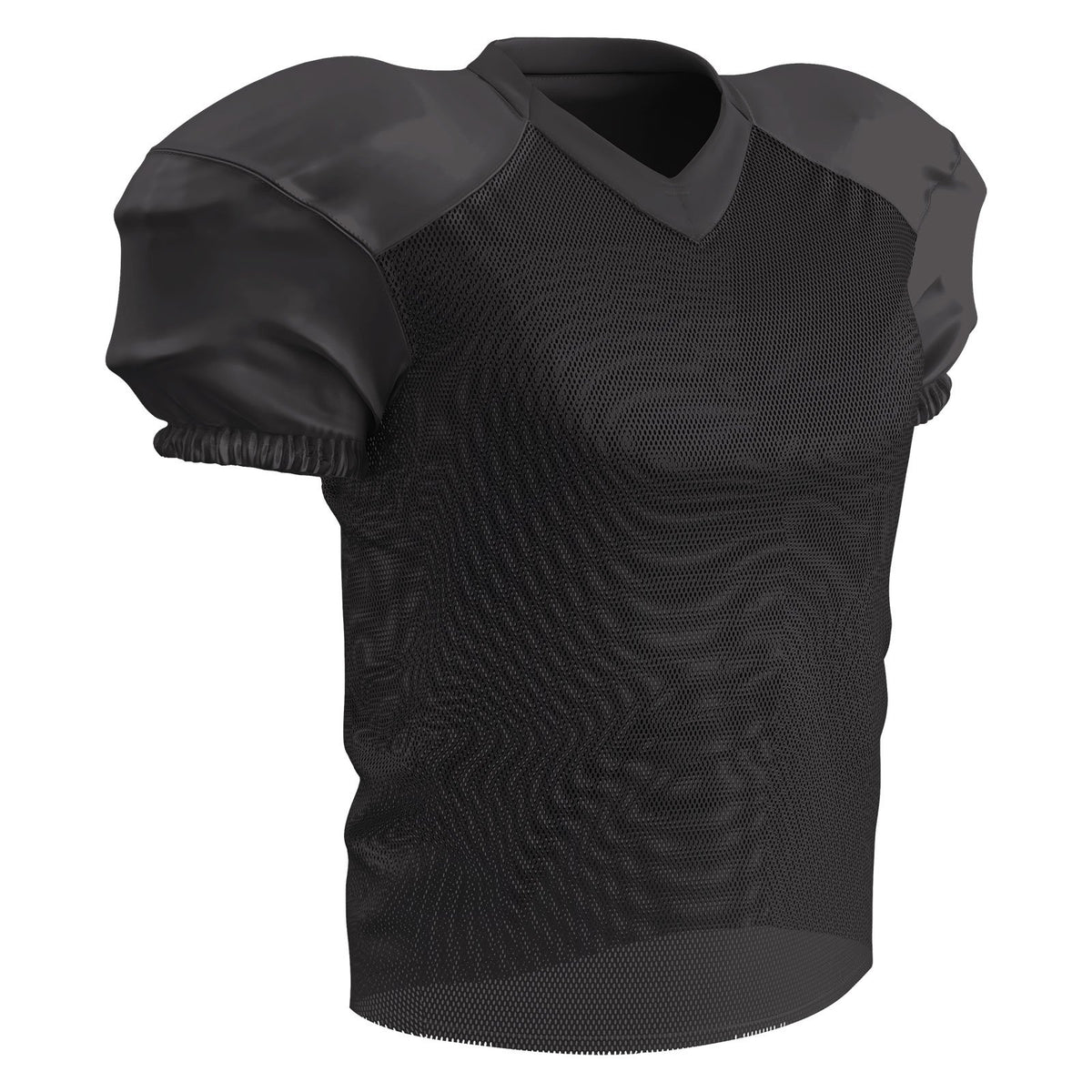 Champro Time Out Playera de Fútbol de Poliéster - XL - Negro -
