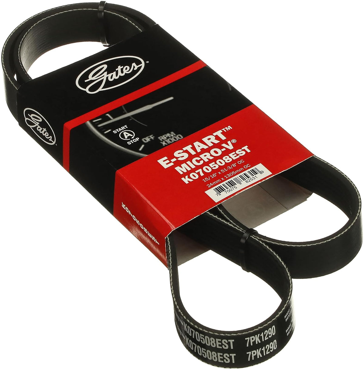 Gates K070508EST Correa Serpentina Micro-V E-Start