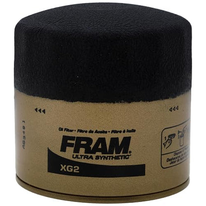 Fram Filtro de Aceite Ultra Synthetic XG2, SureGrip | Sustituye a VF1 42998 A478CB B40015M 51372 51372XP 618-51372. Reemplazo de grado OE.