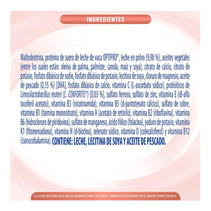 NAN 3 Optimal Pro Baja en Lactosa, Alimento Para Niños 1 Año, Lata de 800 g