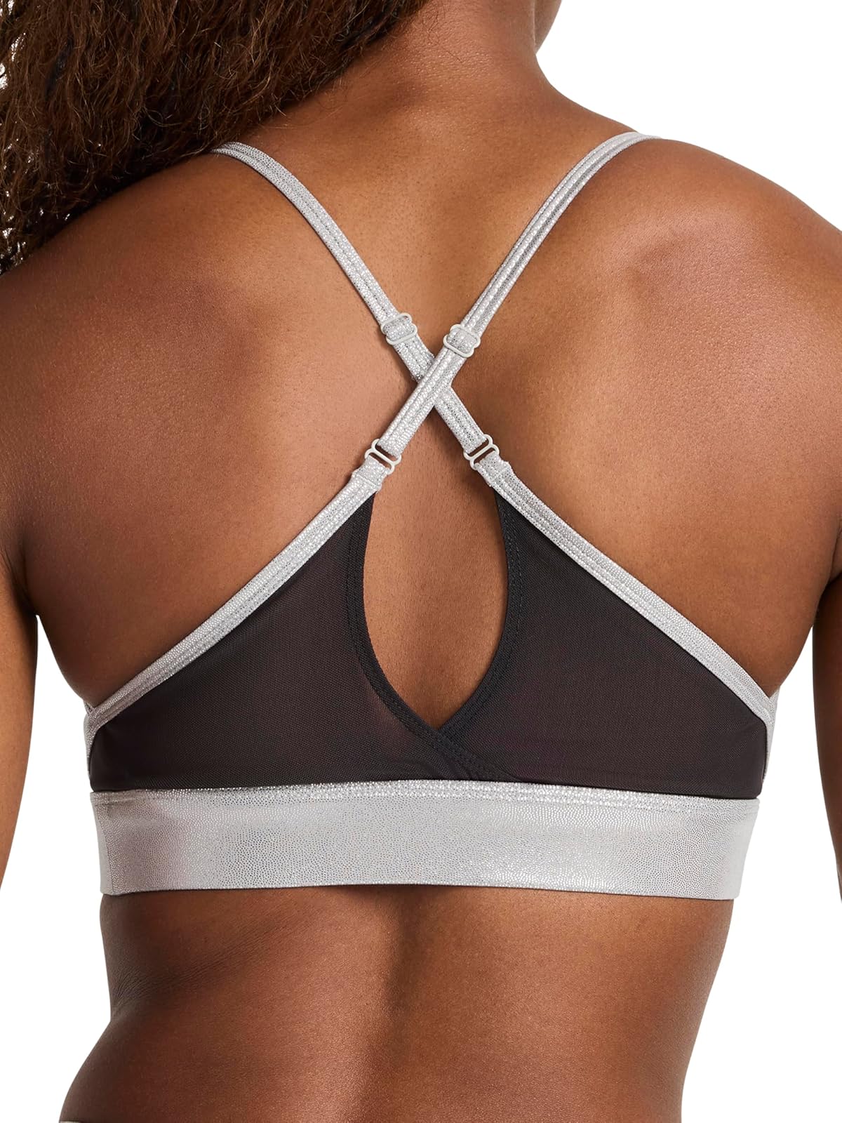 Reebok Lux Chrome Strappy Bra Sujetador Deportivo Mujer