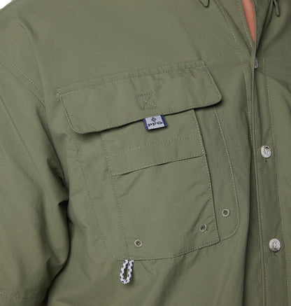 Columbia - PFG Bahama II Camisa de Pesca de Manga Corta para Hombre con FPU 30