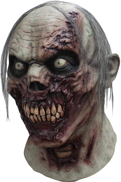 Furious Walker, Máscara de Látex de Terror de Zombie de Apocalipsis Ideal para Halloween y Fiestas de Disfraces