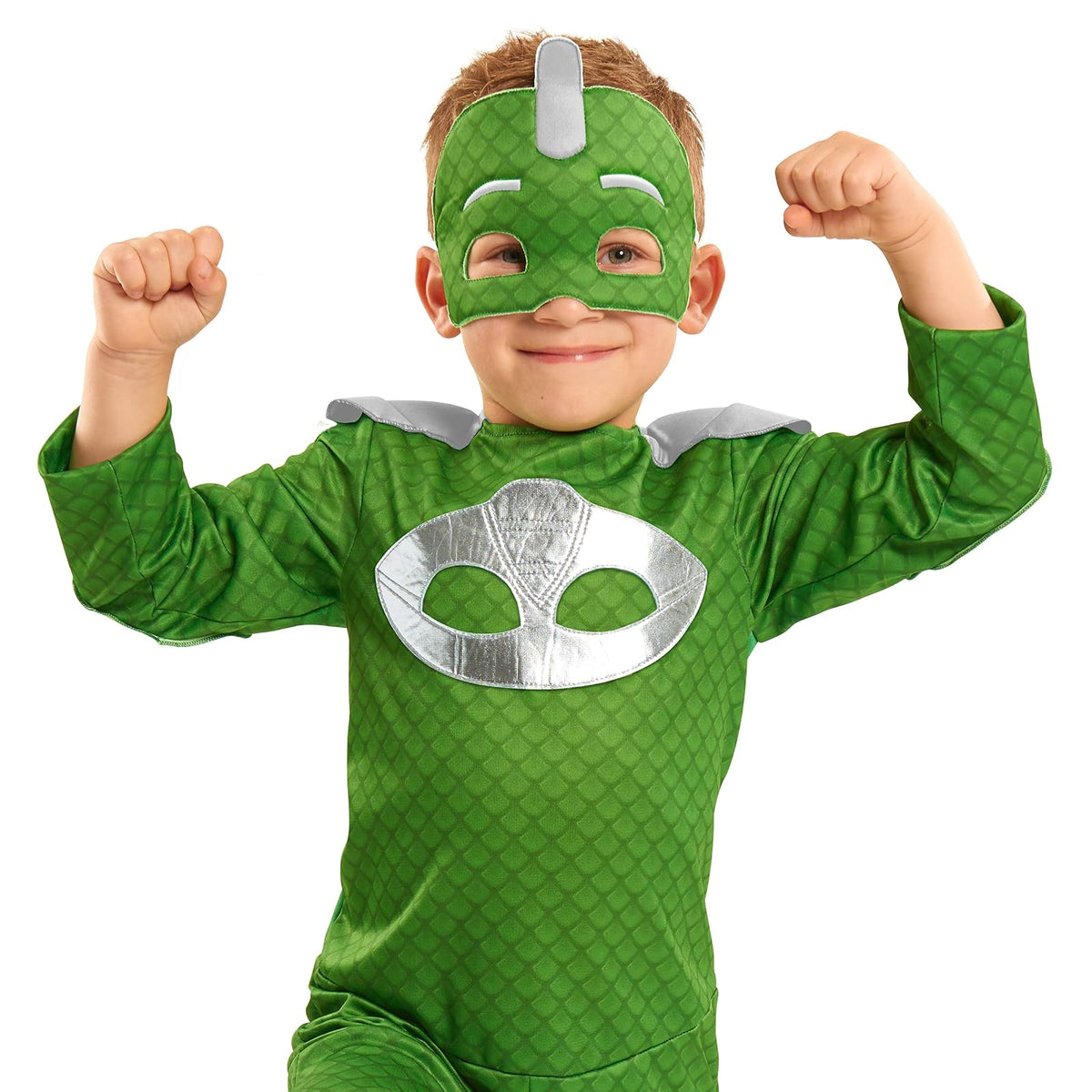 PJ MASKS Turbo Blast, Includes Full Body Outfit and Matching Fabric Mask, Kids Toys for Ages 3 Up by Just Play