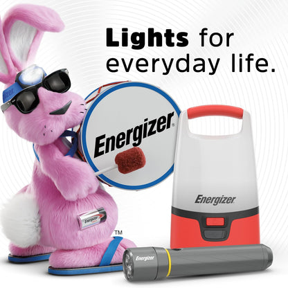 Energizer - Faros LED PRO (paquete de 2), IPX4 resistentes al agua, luz de cabeza de alto rendimiento para exteriores, camping, correr, tormenta, luz LED de supervivencia para emergencias (baterías