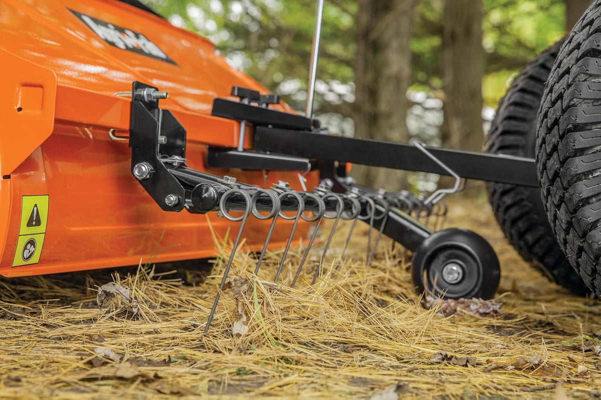 Agri-Fab 45-03433-AMZ - Remolque para césped de remolque de 42 pulgadas (106,7 cm) para barrenda, metal