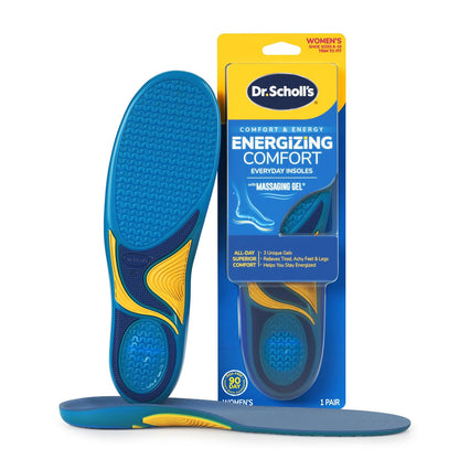 Dr. Scholl's Plantillas de Gel Masajeadoras Comfort and Energy - Women