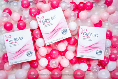 Gelicart Action colágeno hidrolizado suplemento alimenticio, 90 Sobres 20g.