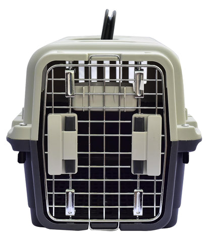 SEVENPET Jaula Transportadora Iata Kennel Perro Gato 50x33x33 Cm Gris