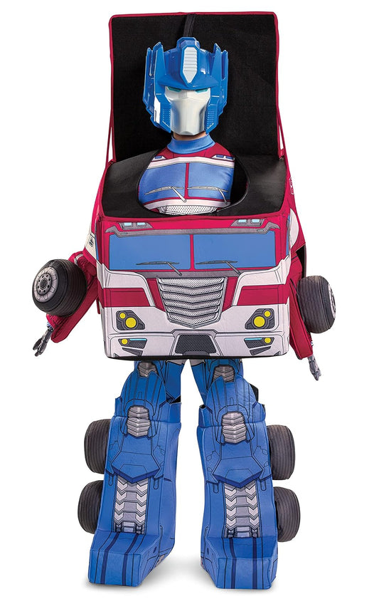 Disguise Disfraz Optimus Prime Niño, Disfraz Transformers, Niño Superhéroe Robot, Carnaval Talla M