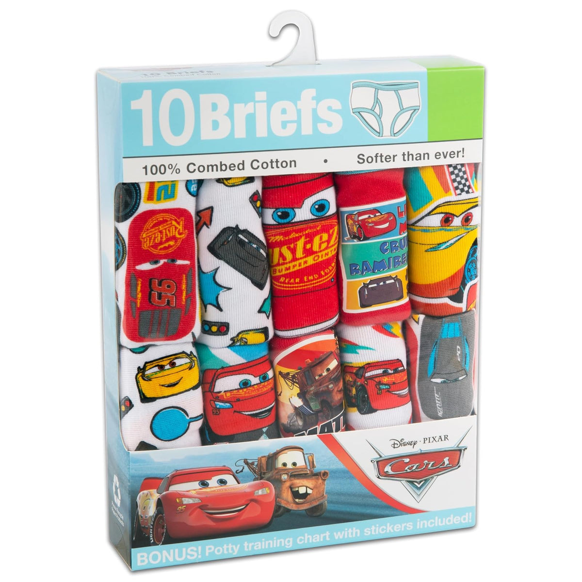 Disney Ropa Interior de Automóviles multipacks Ropa Interior para Niños