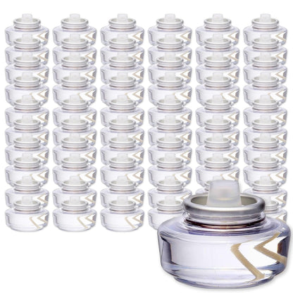 Hollowick Velas Líquidas Desechables para Portavelas - Paquete de 72 - Moderno