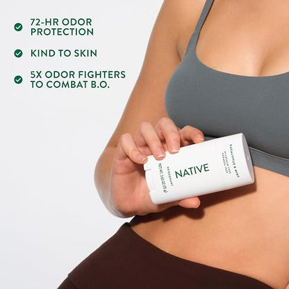 Native Deodorant - Natural Deodorant Made without Aluminum & Parabens - Eucalyptus & Mint