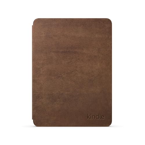 Funda para Kindle Paperwhite y Kindle Colorsoft, funda protectora ligera y plegable, cuero prémium
