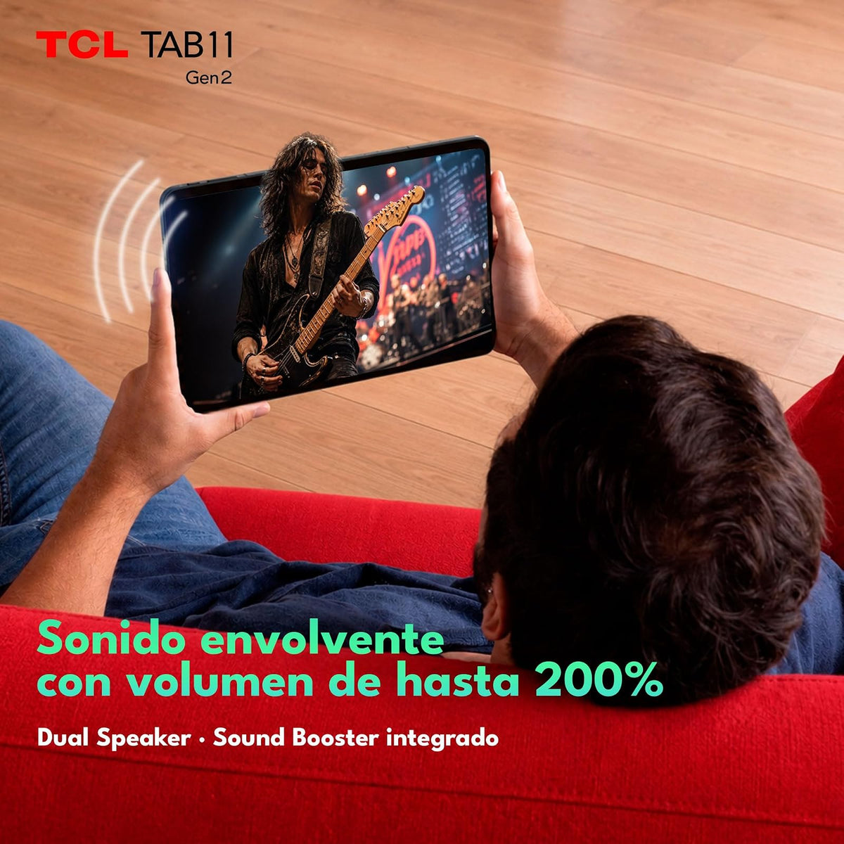 TCL Tab 11 Gen2 | Tablet Android 14 | Pantalla 10.95” | 6GB RAM + 256GB | Incluye T-Pen y Flip Cover