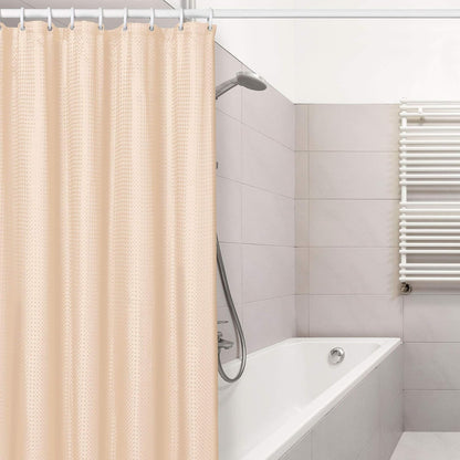 Art & Home Cortina para baño 100% Poliéster HB-5961, 180 x 180 cm