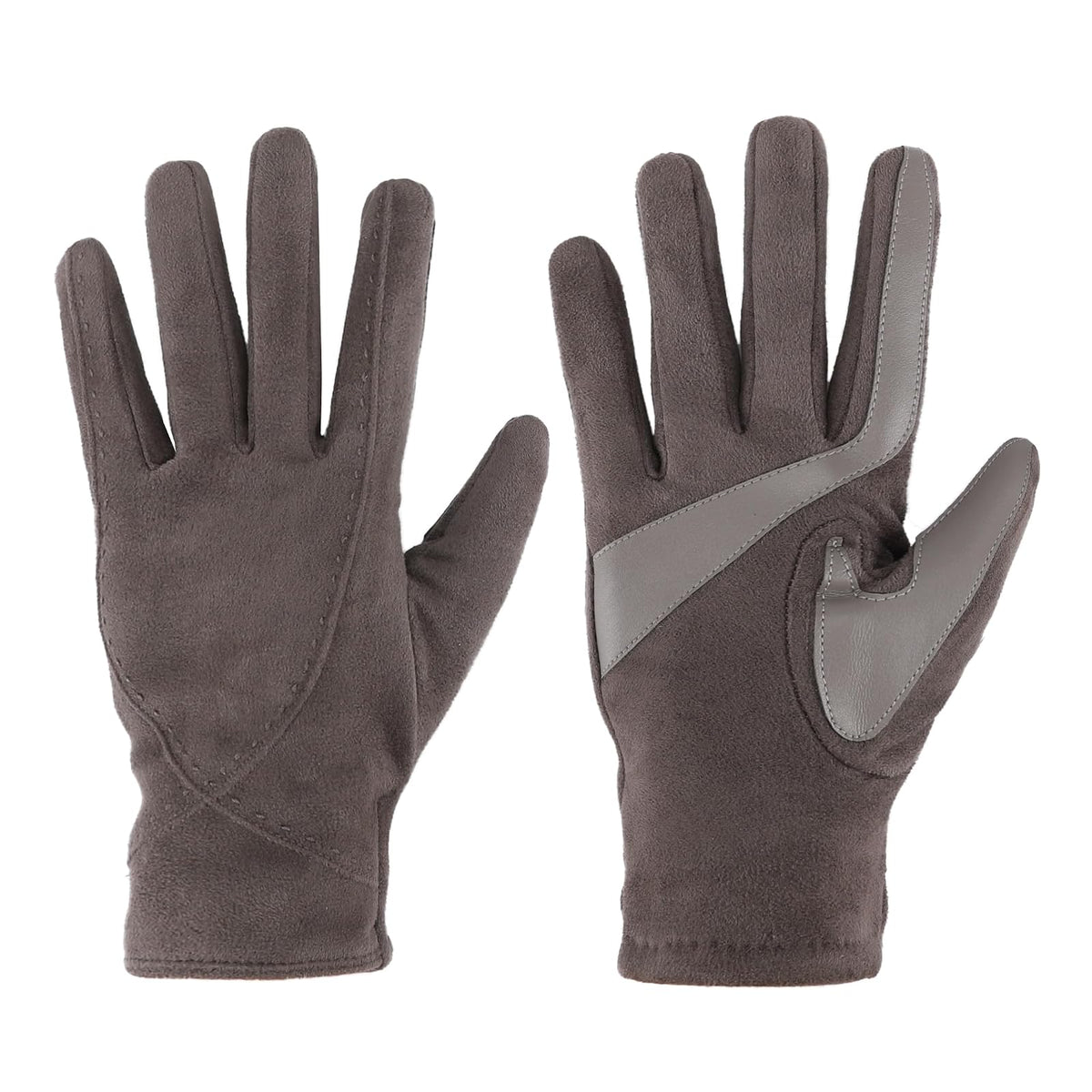 isotoner Women's Water Repellent and Touchscreen Microsuede Gloves GuanteMujer
