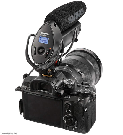 Shure Micrófono Shotgun para Montar en Cámara VP83F