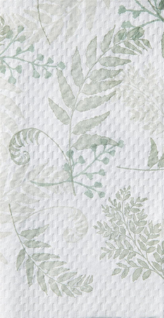 Hoffmaster 856301 Earth Wise toalla de invitados de papel reciclado, en relieve, 2 capas, 1/6 plegable, 17 pulgadas de largo x 13 pulgadas de ancho, color verde natural (caja de 1000)