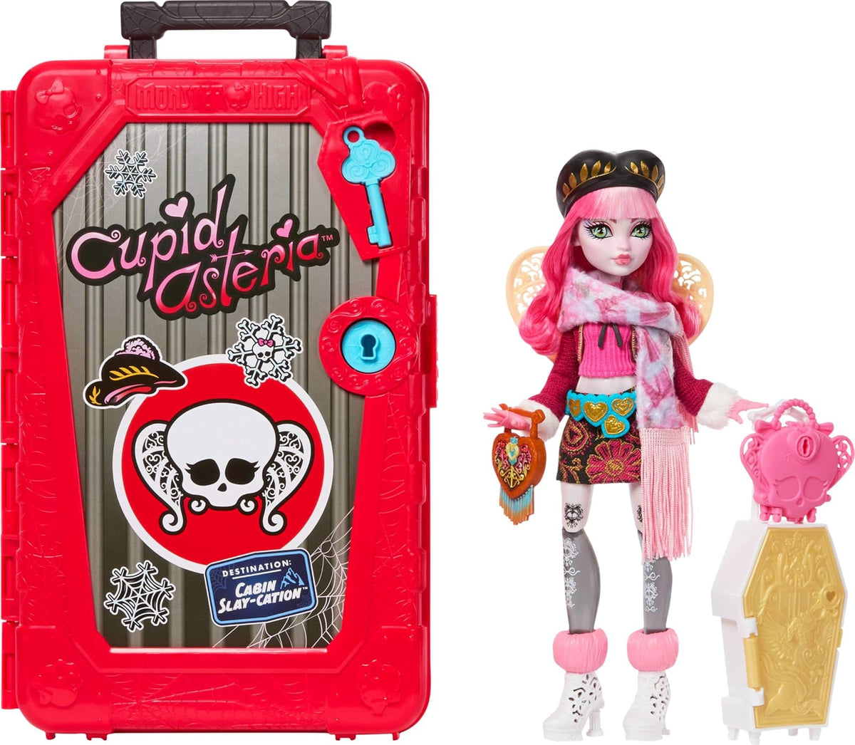 Monster High Skulltimate Secrets Clawdeen Wolf Muñeca con Cabina Sorpresa - Moderno