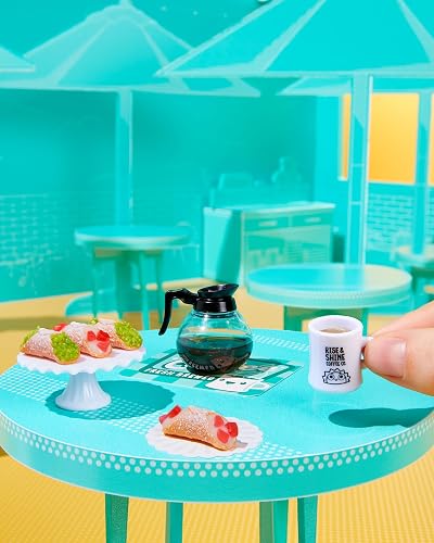 MINIVERSE, Make It Mini Food, Cafetería, Cápsula Misteriosa de Comida Miniatura, Kit de Juguete Sorpresa, Coleccionable