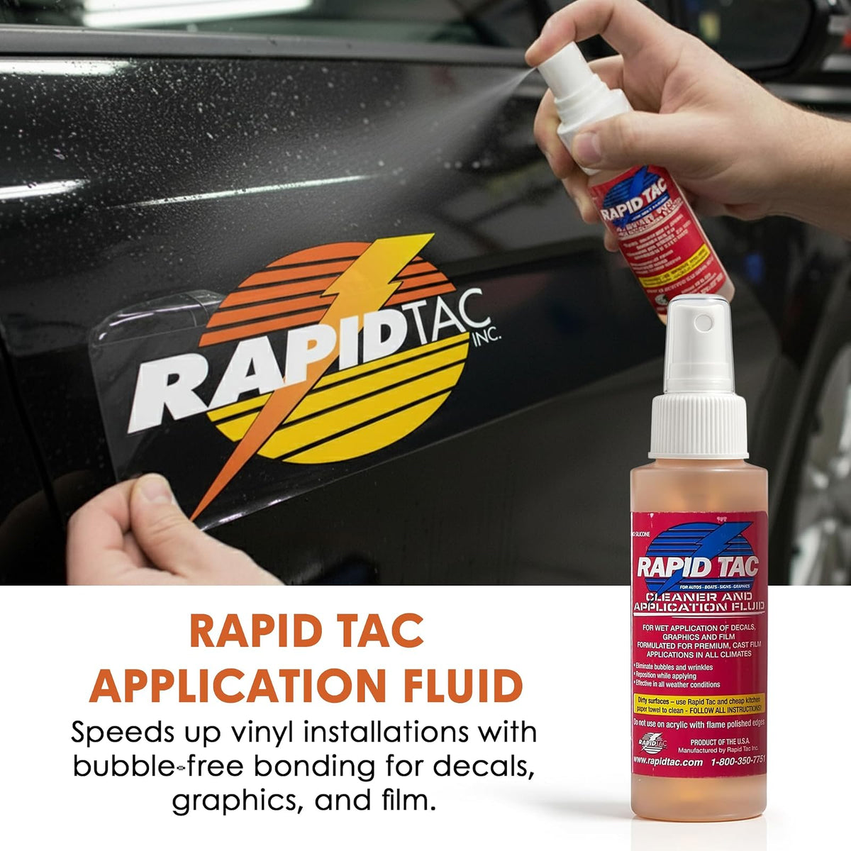 RapidTac Rapid Tac Vinyl Application Solution, 4. Fluid_Ounces