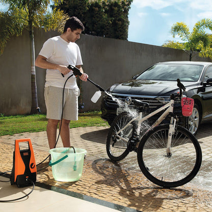 BLACK+DECKER Hidrolavadora de Alta Presión, 1400W, 1512PSI, PW1450TD
