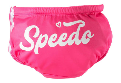 Speedo pañal de natación Keep swimmin' Premium para niños pequeños. para niños Unisex