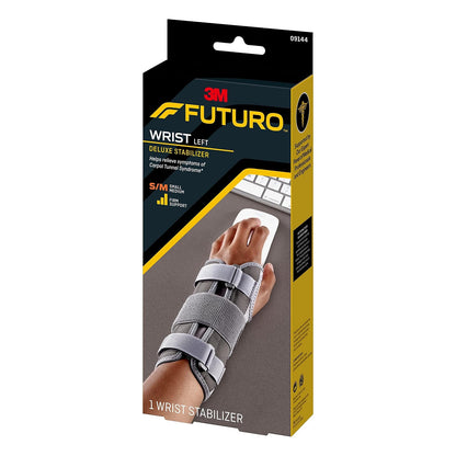 Futuro Estabilizador de Muñeca con Soporte Palmar y Dorsal, Síndrome del Túnel Carpiano, Pequeño/Mediano