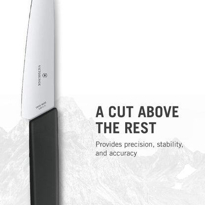 Victorinox 6.9013.15B Cuchillo Para Cocina, 15 cm, Negro
