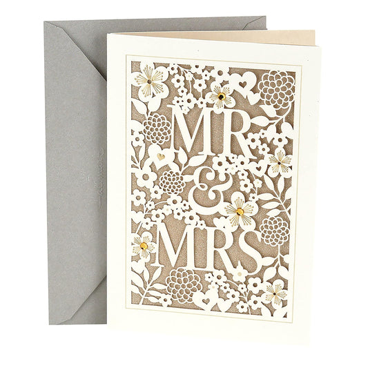 Hallmark Tarjeta de boda (Mr. & Mrs.)