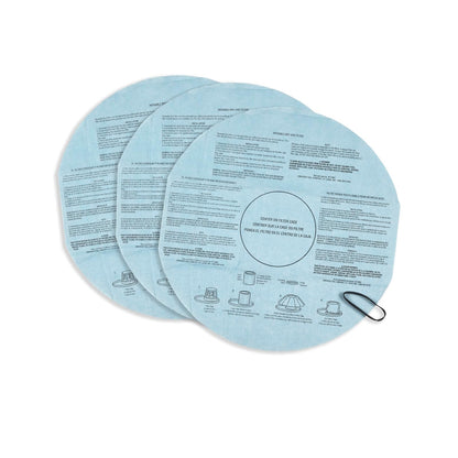 CRAFTSMAN 38766 Wet Dry Vac Filter, Reusable Dry Filter for Shop Vacuums, 3-Pack