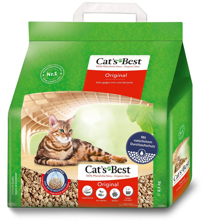 Cat´s Best Bolsa para Cajas de Arena, Oko Plus, color Natural, 2.1 Kg