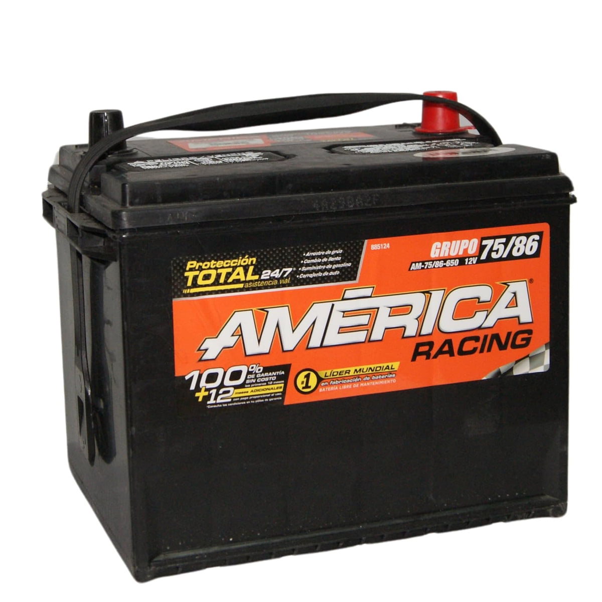 BATERIA AM-75/86-650 AMERICA 12V 650 AMP POSTES/TORNILLO GRUPO 3