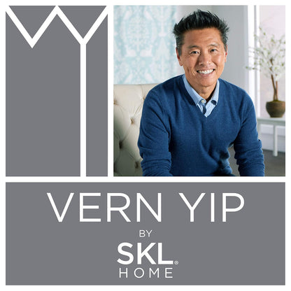 SKL Home Vern Yip Chinoiserie Juego de Toallas de Mano, Azul Marino (Paquete de 2)
