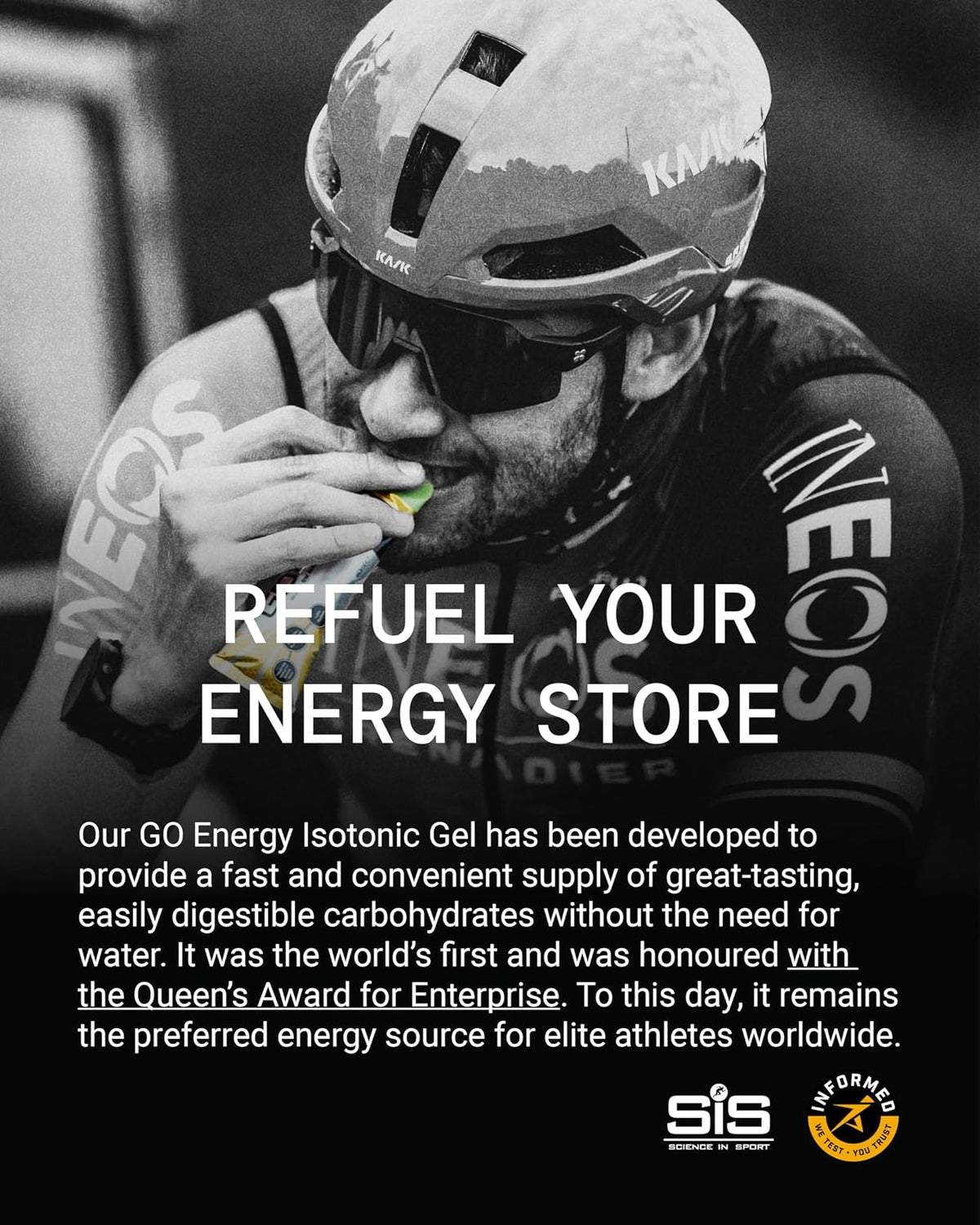 SiS GO Isotonic Energy Gel sabor Grosella | Gel Isotónico con Carbohidratos | Textura Líquida y Fácil de Consumir | Ideal para Running, Ciclismo y Deportes de Resistencia | Sin Gluten y Apto para Veganos | Caja 6 x 60ml – Science in Sport