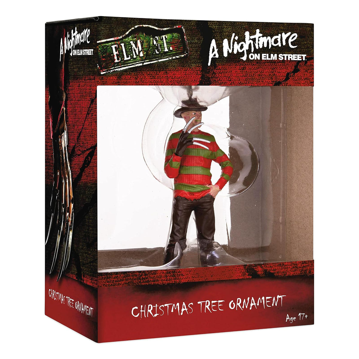 Hallmark Nightmare on ELM Street - Adorno de Freddy Krueger para Halloween o Navidad