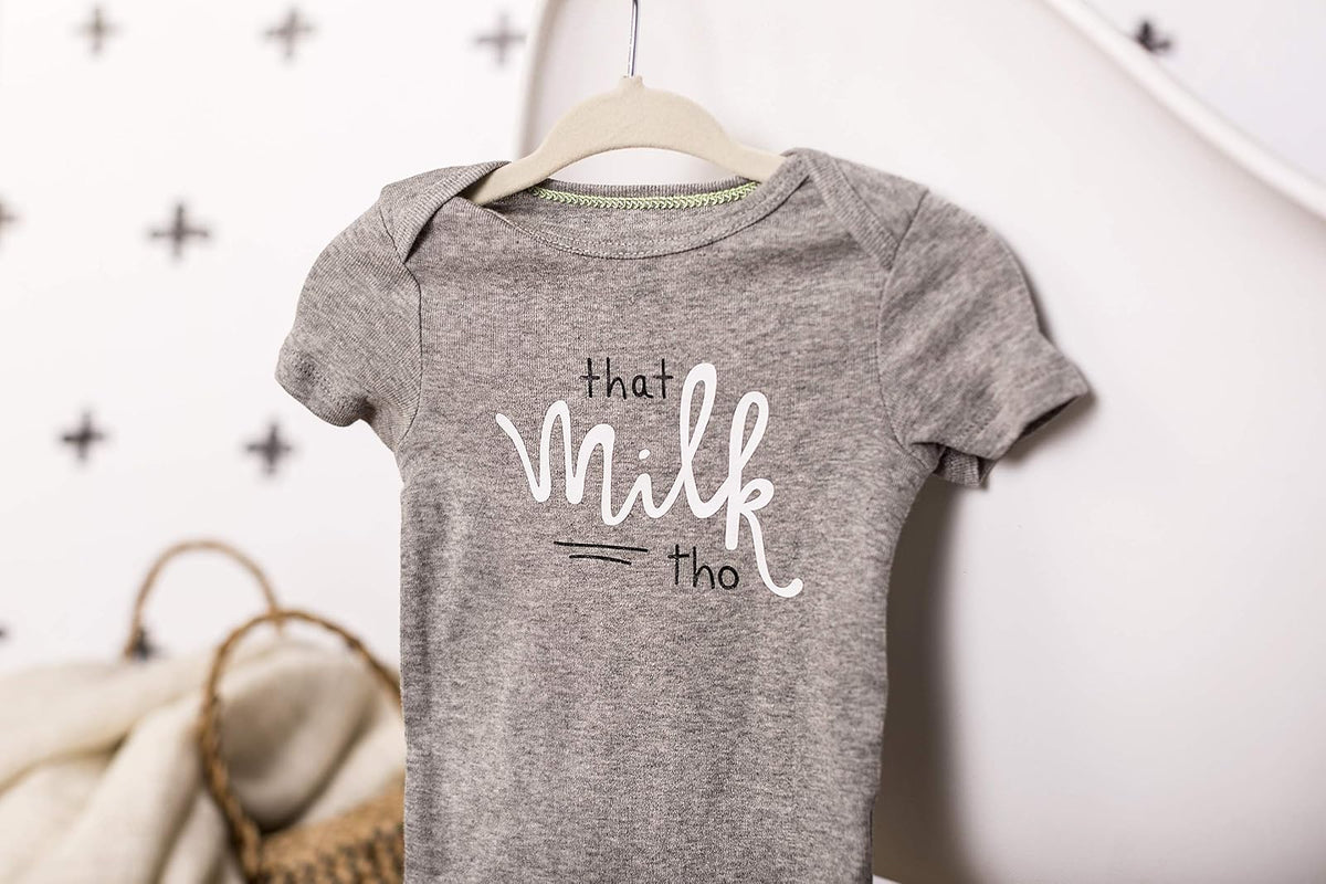 Cricut Everyday Iron On – 12 x 12 pulgadas, 6 hojas – Incluye blanco y negro – Vinilo HTV para camisetas – Uso con Cricut Explore Air 2/Maker – Paquete básico