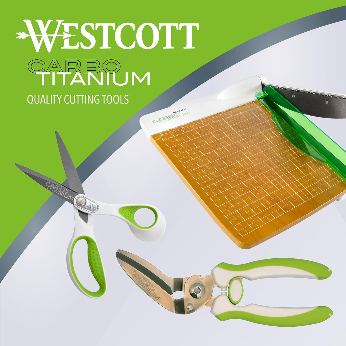Westcott CarboTitanium 16963 - Cuchillo estilo bolígrafo
