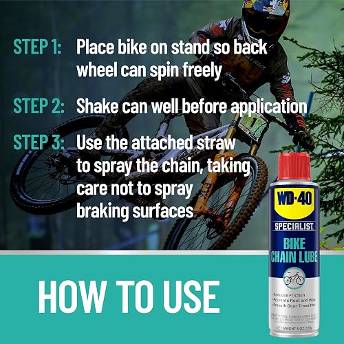 WD-40 Bike WDB001 Lubricante Condiciones secas