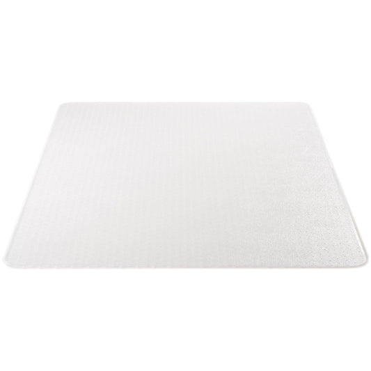 Deflecto SuperMat – Alfombra Transparente para Silla, Uso de Alfombra de Pelo Medio, Rectangular, Borde Biselado, 46 x 60 Pulgadas (CM14443FCOM)